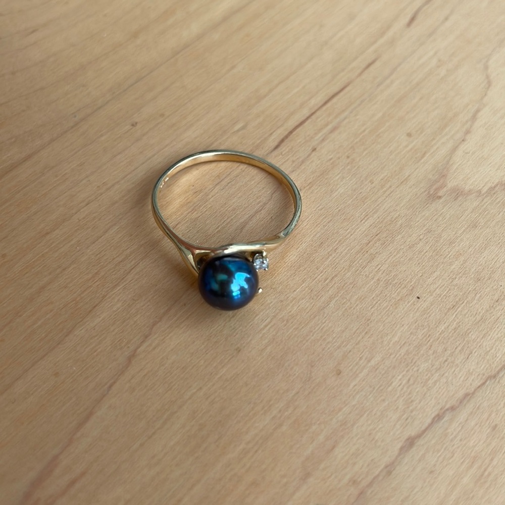 Black Pearl ring